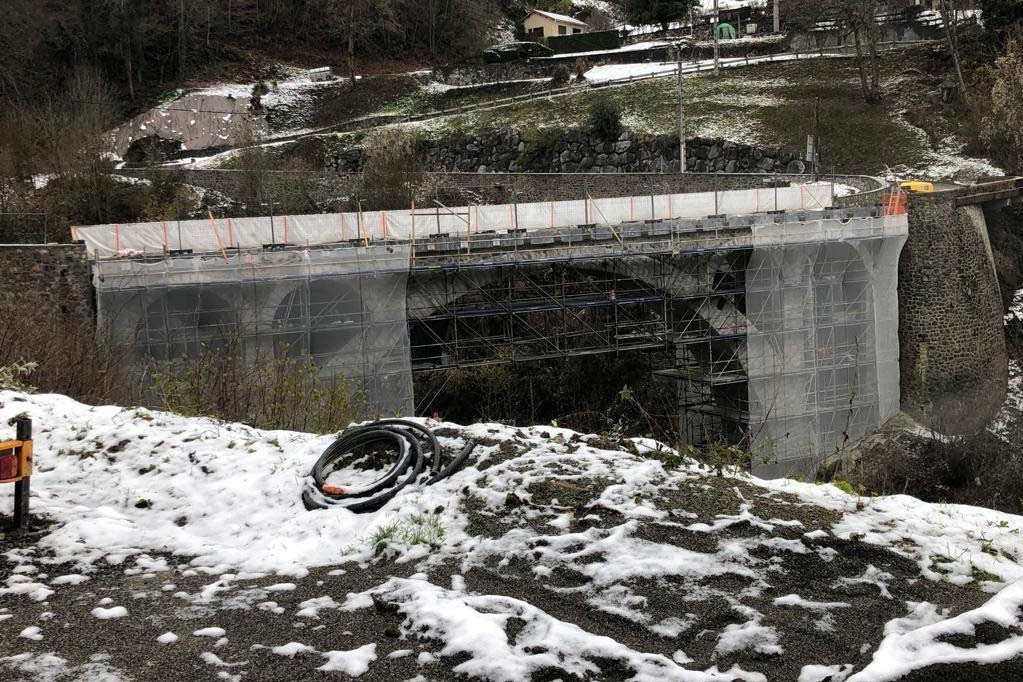 Le pont d'Esbareich se refait une beauté