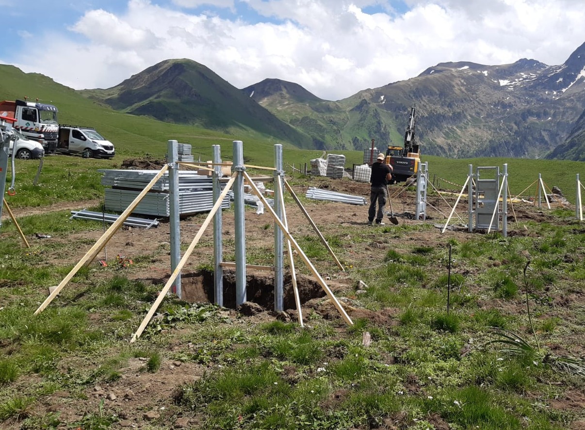 Reprise des chantiers de montagne