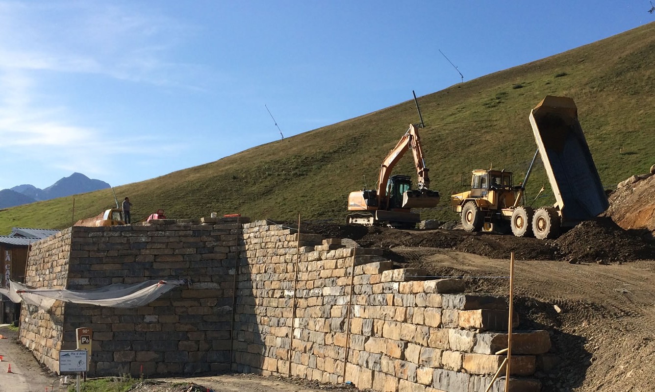 Travaux de terrassement de la société LTP