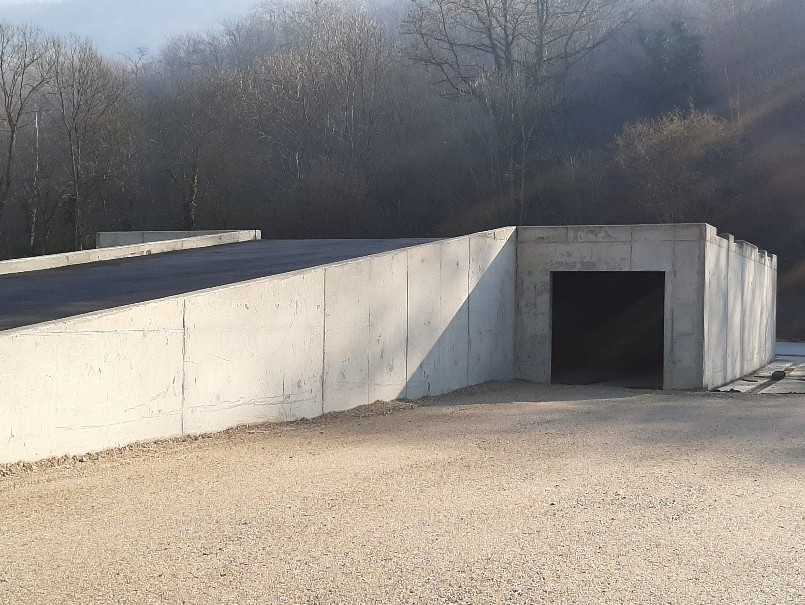 Construction d’un quai de transfert d’ordures ménagères