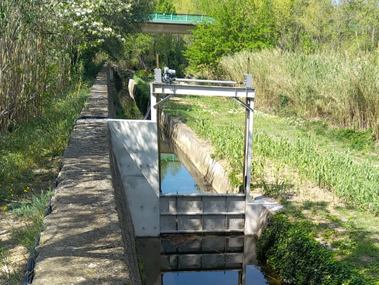 Amélioration de la prise d'eau du canal de Perpignan  