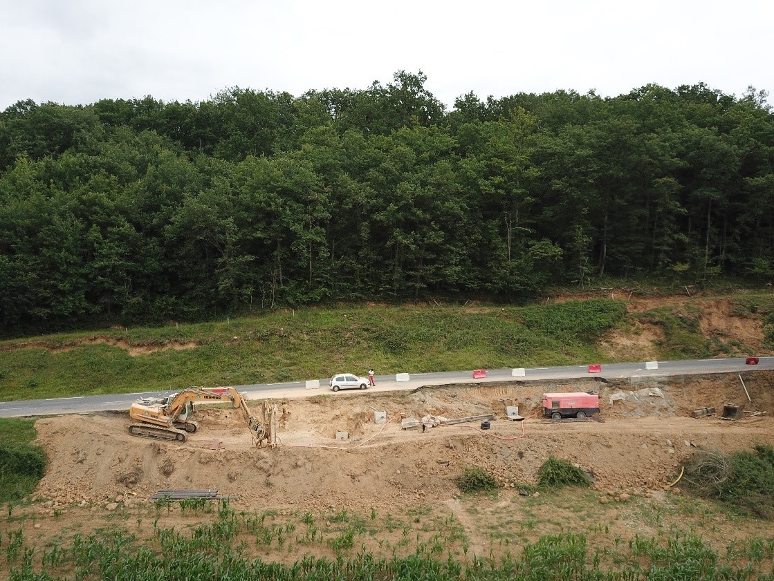 RD632 – Confortement de talus