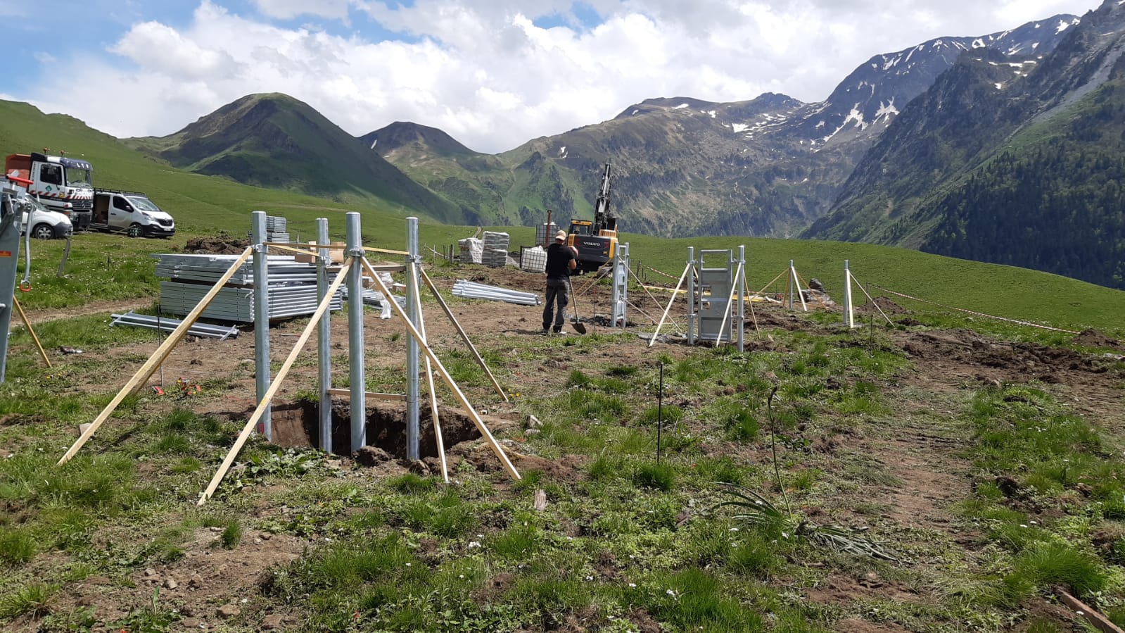 Reprise des chantiers de montagne