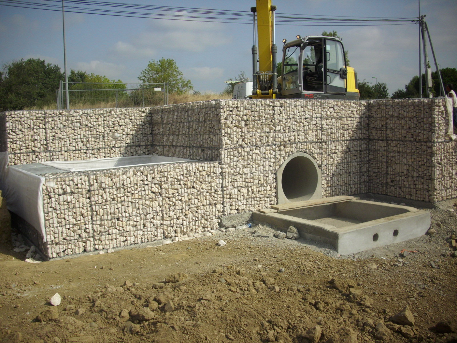 Gabions sur Toulouse